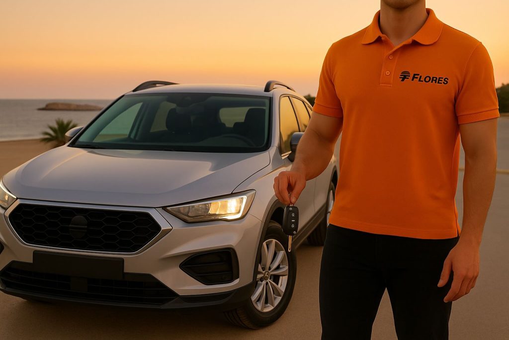 Autos flores conductor